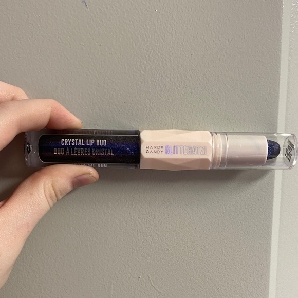Hard Candy Glitteratzi Lip Duo - Midnight Blue and galaxy purple - Picture 1 of 2